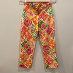 Lilly Pulitzer white label capris
